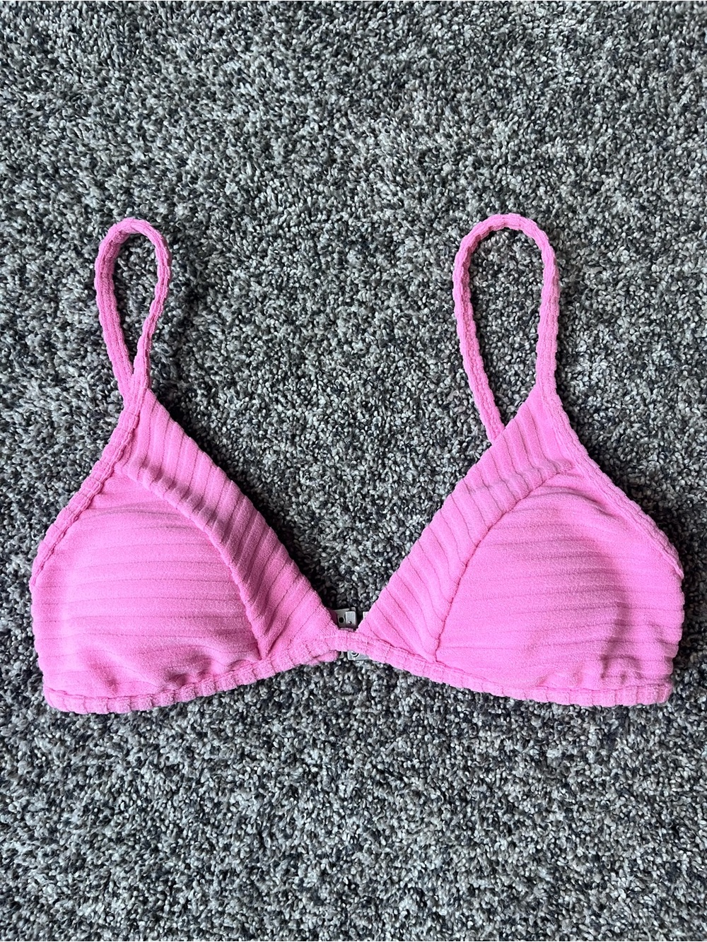 Billabong In The Loop Isla Triangle Bikini Top Pink Skies